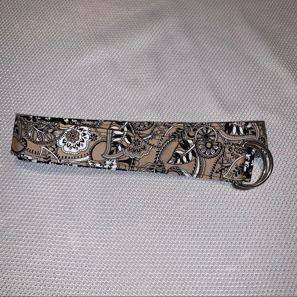 Khaki Paisley 40” Fabric Belt